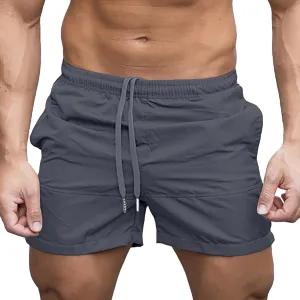 Athletic Shorts for Men, Men's Gym Workout Shorts Quick Dry Bodybuilding Lightweight Pants Training Jogger with Pocket