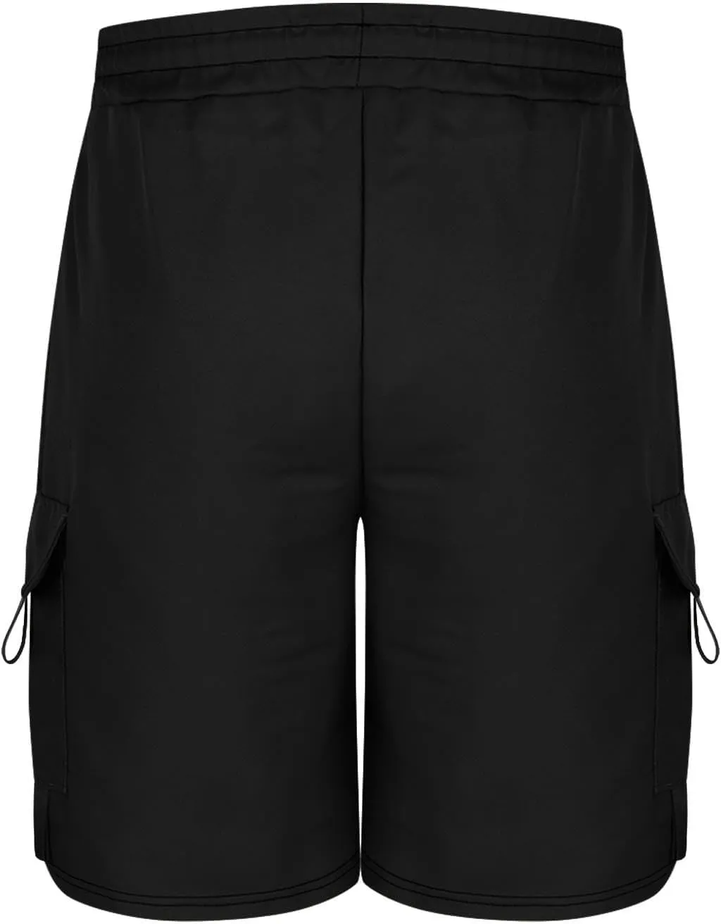 Big and Tall Cargo Shorts Drawstring Elastic Waist Outdoor Sweatshort Summer Casual Workout Gym Hiking Jogger Pockets