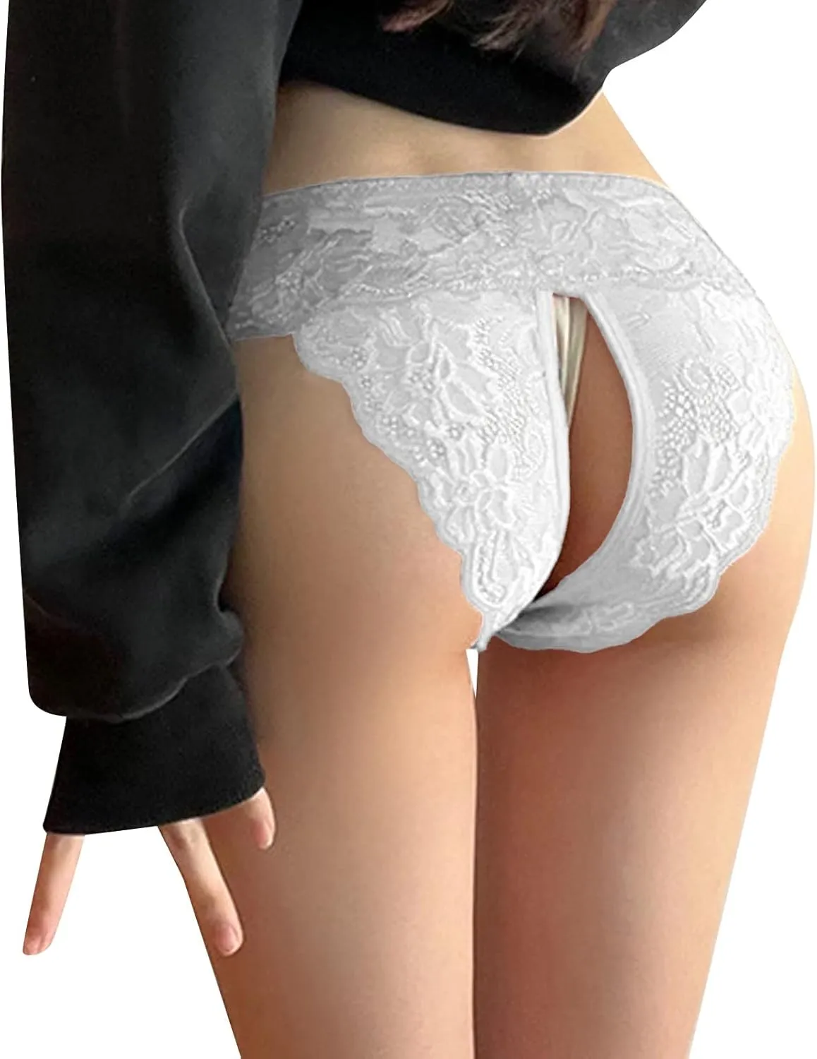 Bodysuit for Women Babydoll Lace Chemise Bridal Sheer Nightwear Underwear Set Sexy Naughty Negligee