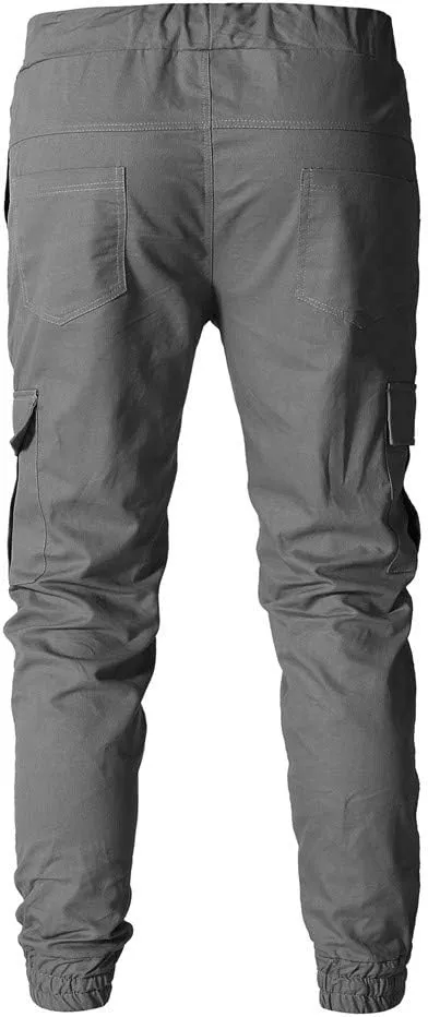 Cargo Pants for Men Big and Tall, Chino Cargo Pants for Men Workout Sweatpants Casual Long Trousers Men's Cargo Pants