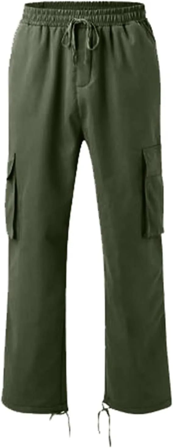 Cargo Pants for Men Relaxed Fit Mens Cargo Pants Tactical Pant Hiking Jogger Multi Pocket Cargo Pants for Men Joggers