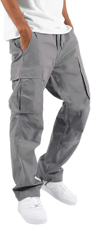 Cargo Pants for Men Relaxed Fit Mens Cargo Pants Tactical Pant Hiking Jogger Multi Pocket Cargo Pants for Men Joggers