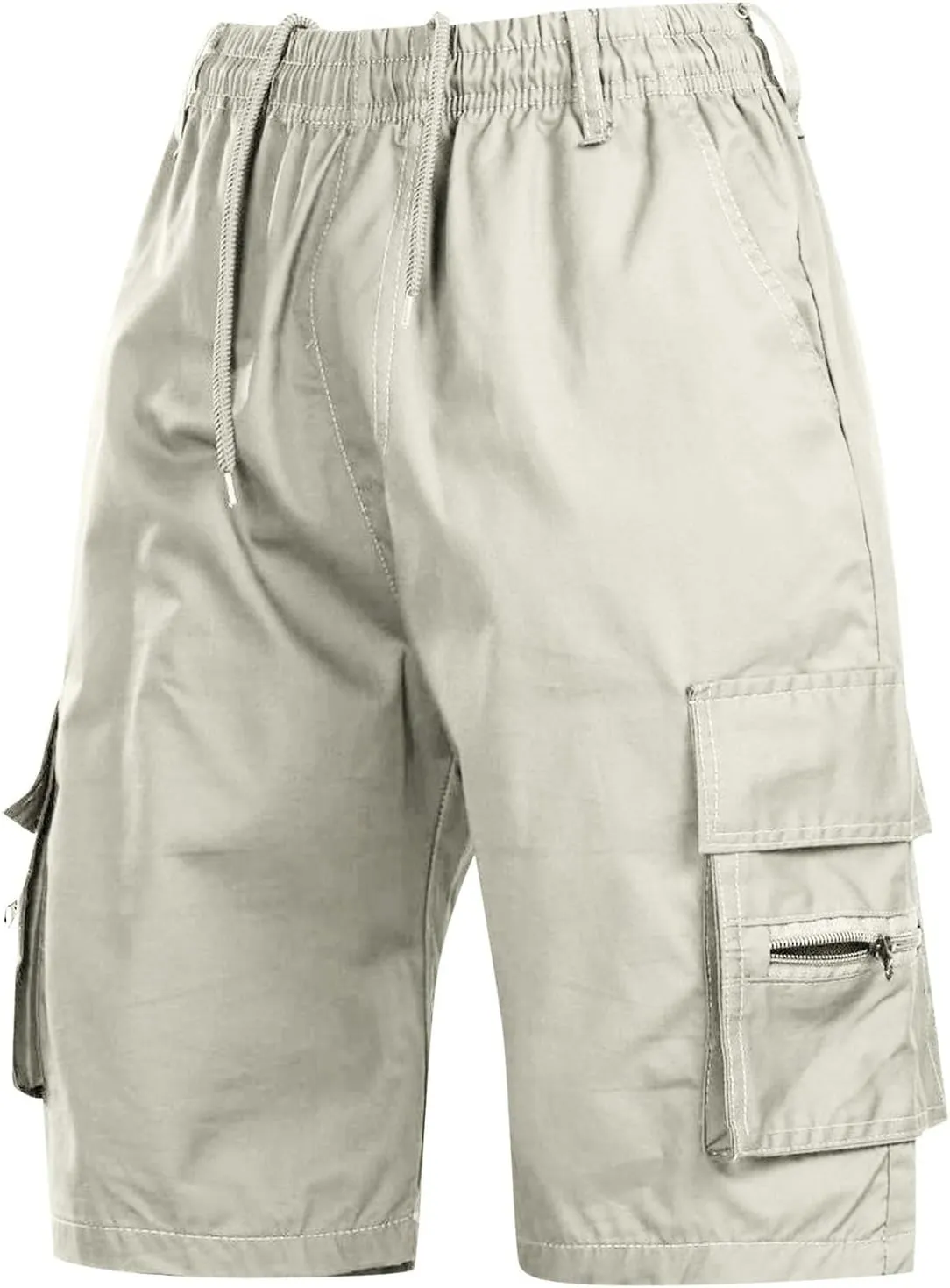 Cargo Shorts for Men Basketball Athletic Shorts Lightweight Outdoor Baggy Fit Shorts Multi Pocket Cargo Pants