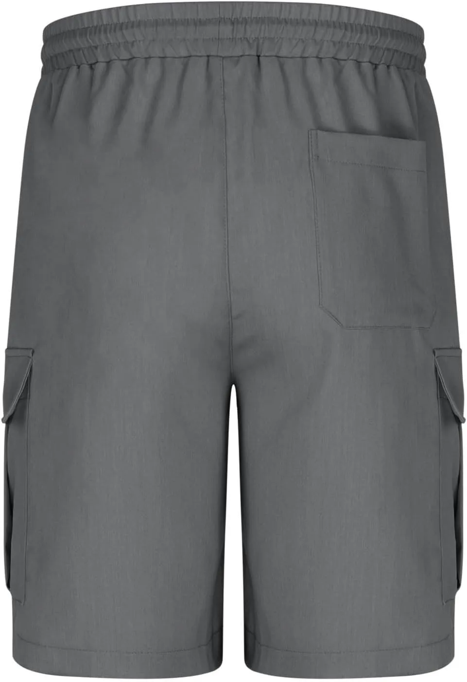 Cargo Shorts for Mens Elastic Waist Lightweight Stretchy Work Shorts Summer Casual Gym Workout Pants with Pockets