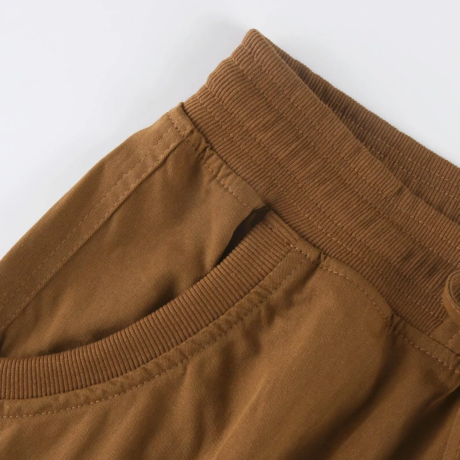 Cargo Shorts Women Summer Casual High Waisted Drawstring Hiking Shorts Baggy Trendy Athletic Shorts with Pockets