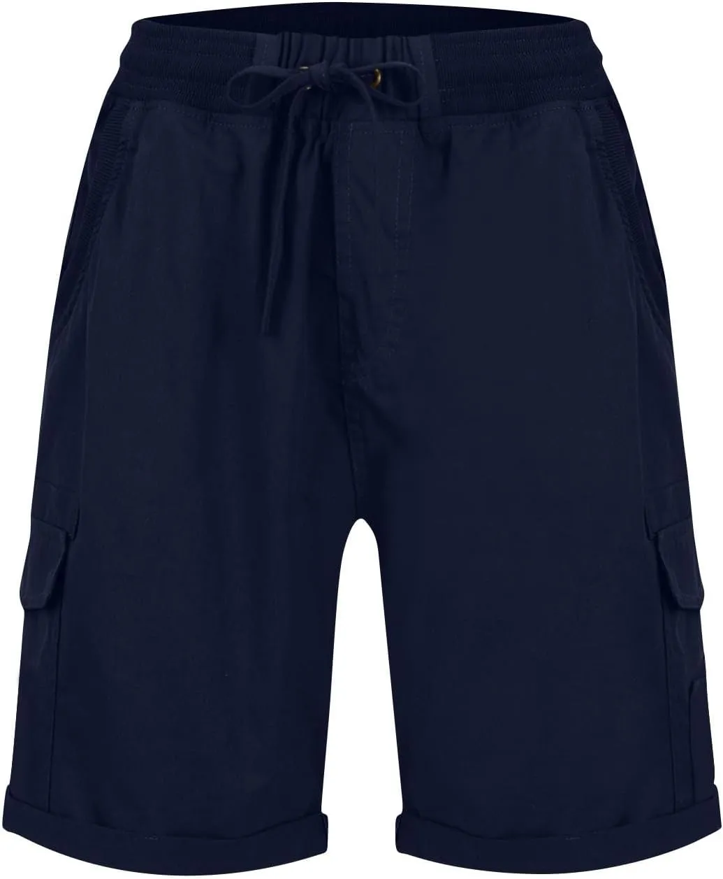 Cargo Shorts Women Summer Casual High Waisted Drawstring Hiking Shorts Baggy Trendy Athletic Shorts with Pockets