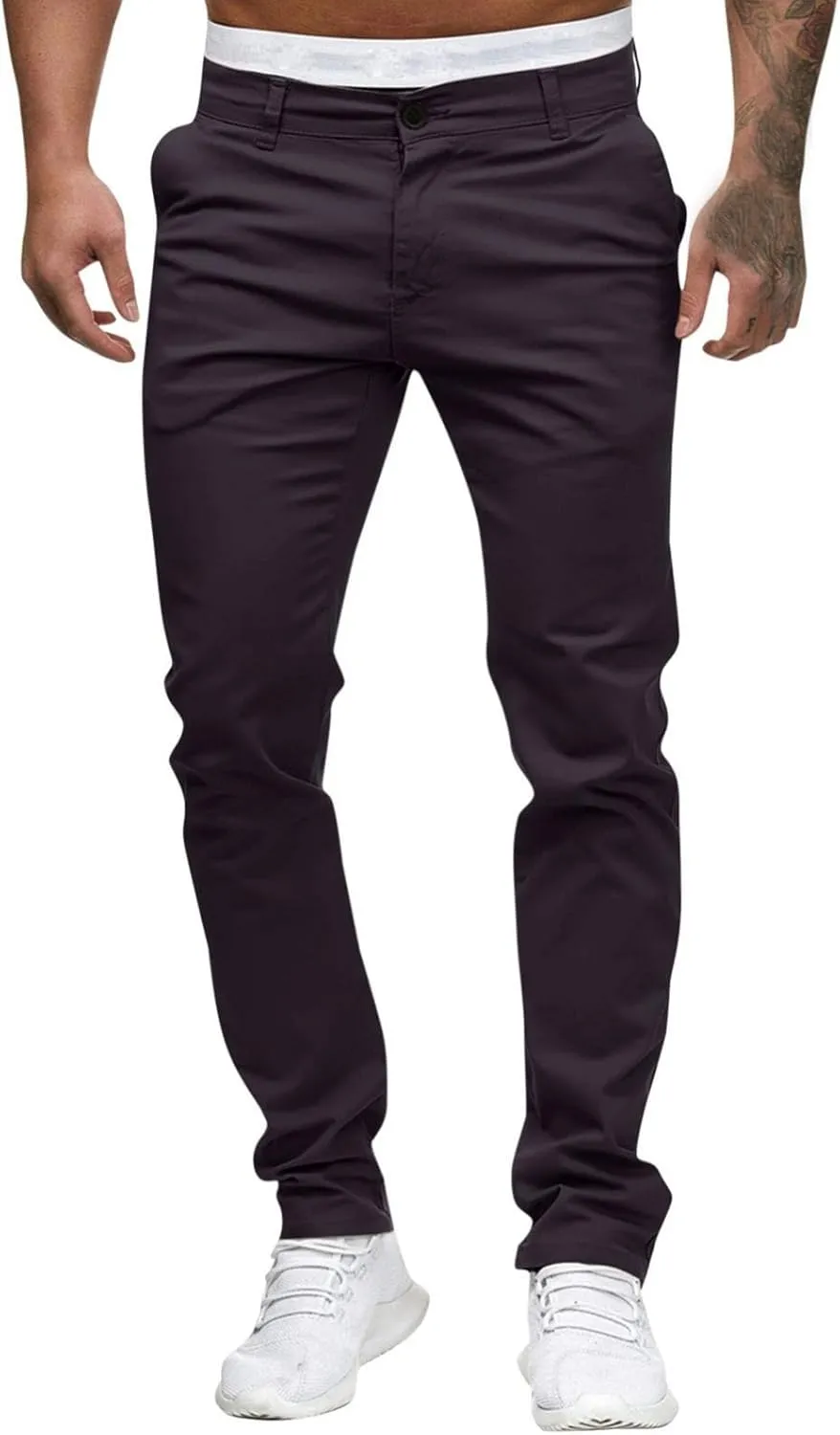 Cathalem Mens Sweatpants,Men's Slim Fit Joggers Pants Athletic Trousers Workout Tapered Sweatpants Running Pants with Pockets