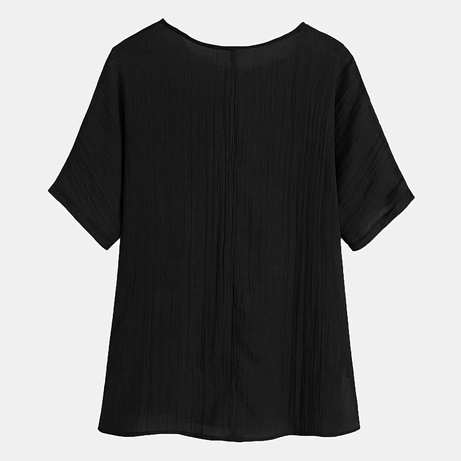 Cotton Linen Tops for Women Crewneck Short Sleeve Tshirt Butterfly Graphic Tee Oversized Casual Loose Fit Blouse