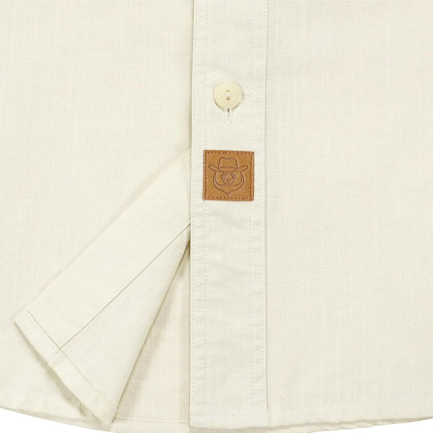 Dubinik® Chambray Shirt Men Long Sleeve Cotton Work Shirts with 2 Pockets Casual Button Down