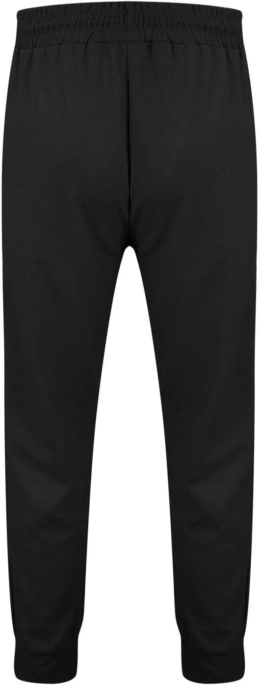 GIERIDUC Mens Stretch Waist Cargo Pants Corduroy Trousers Mens Slim Fit Straight Fit Corduroy Pants Men's Cotton Linen Pants