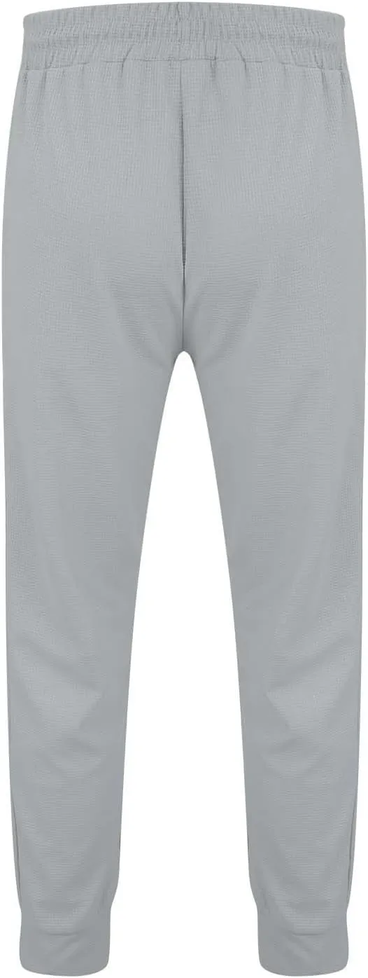 GIERIDUC Mens Stretch Waist Cargo Pants Corduroy Trousers Mens Slim Fit Straight Fit Corduroy Pants Men's Cotton Linen Pants