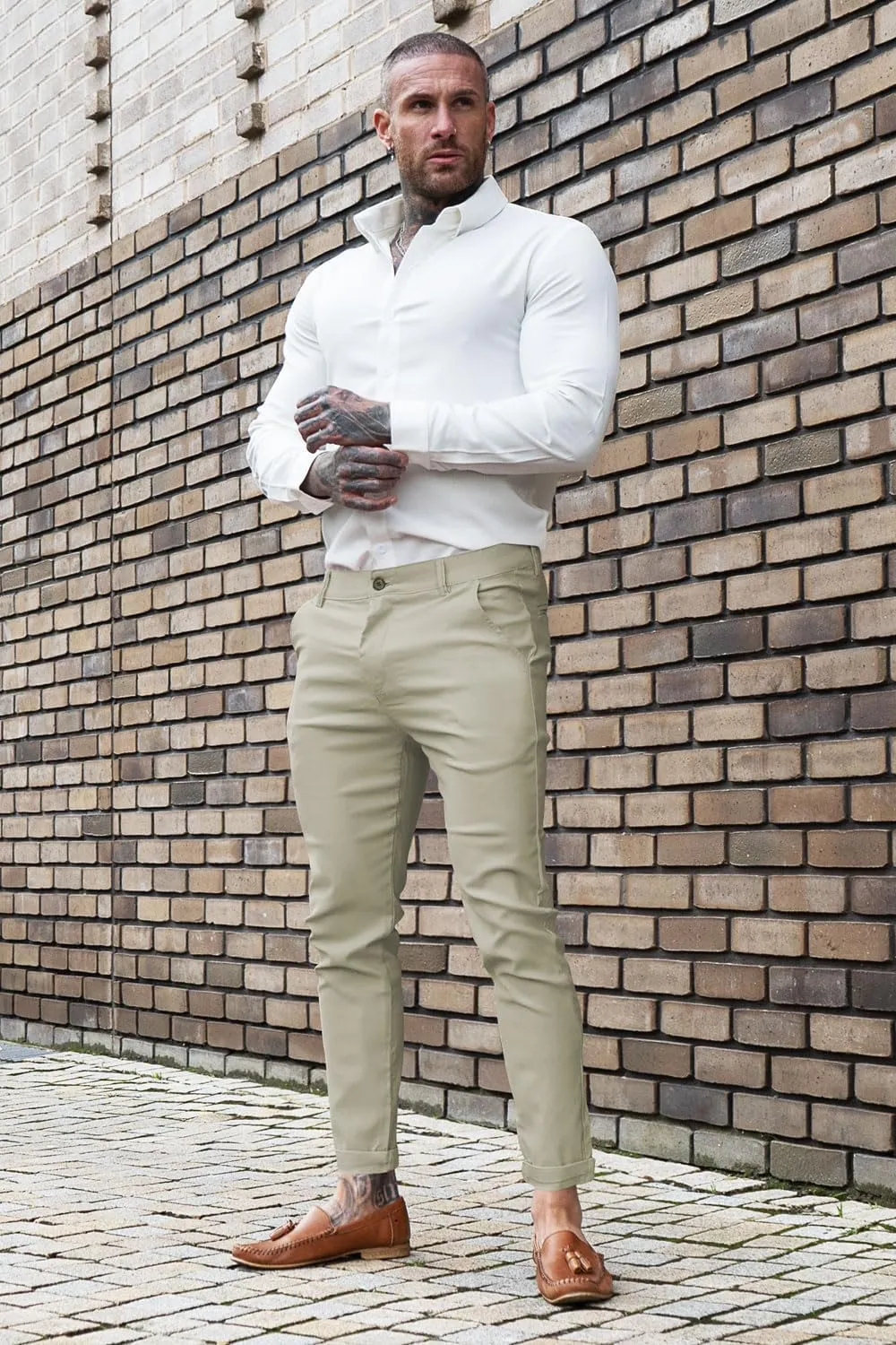 GINGTTO Mens Dress Pants Slim Fit Chino Pants for Men Stretch