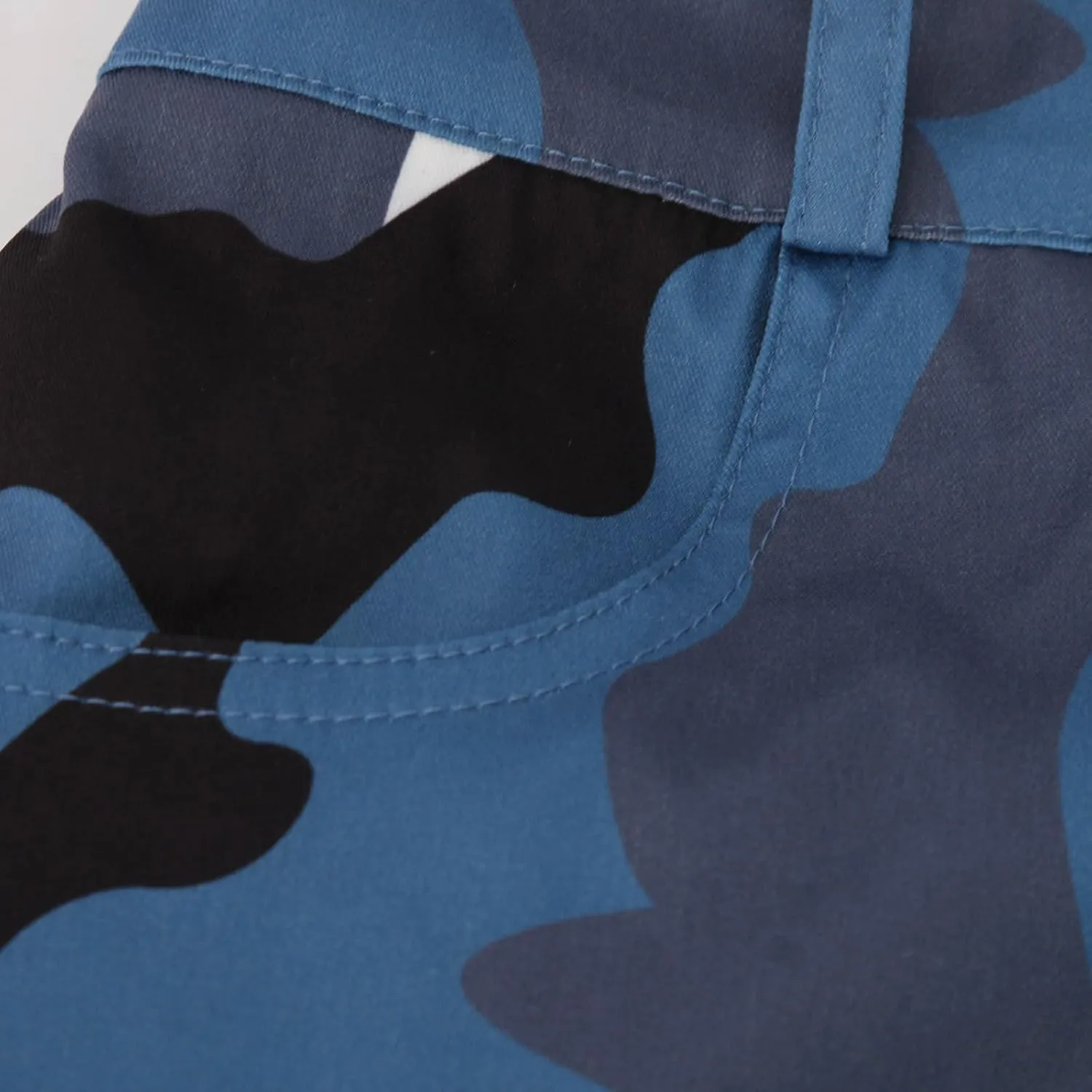 High Waisted Camo Pants for Women Cut Out Straight Wide Leg Cargo Pants Casual Loose Fit Novelty Trousers