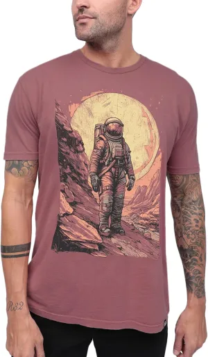 INTO THE AM Vintage Graphic Tees for Men S - 3XL Oversized Lightweight Retro Faded Soft Wash T-Shirt