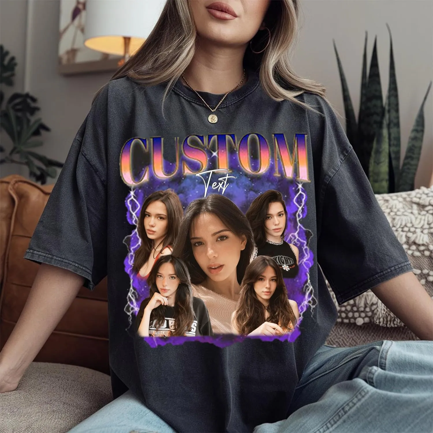 IZI POD Custom Bootleg Rap Tee Shirts, Custom Graphic Tees, Vintage Shirt