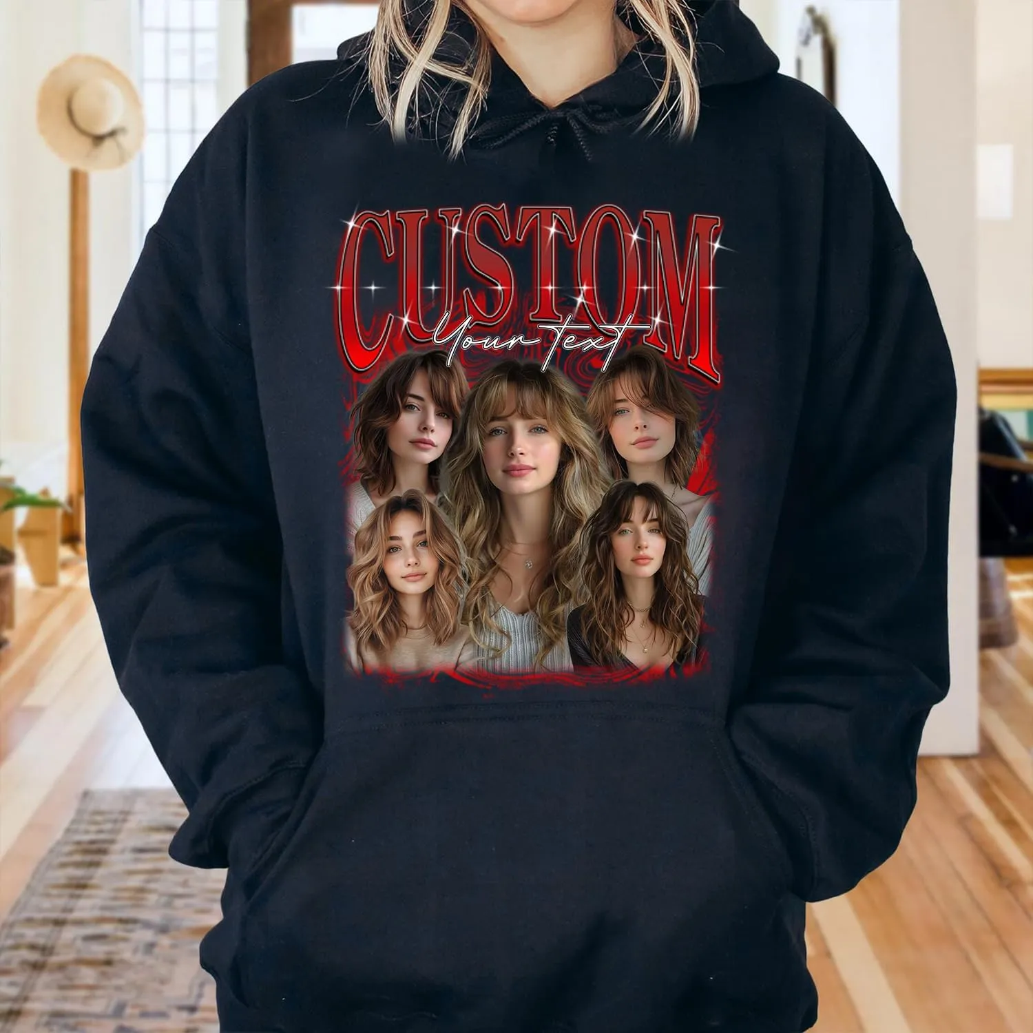 IZI POD Custom Bootleg Rap Tee Shirts, Custom Graphic Tees, Vintage Shirt