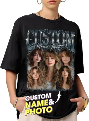 IZI POD Custom Bootleg Rap Tee Shirts, Custom Graphic Tees, Vintage Shirt