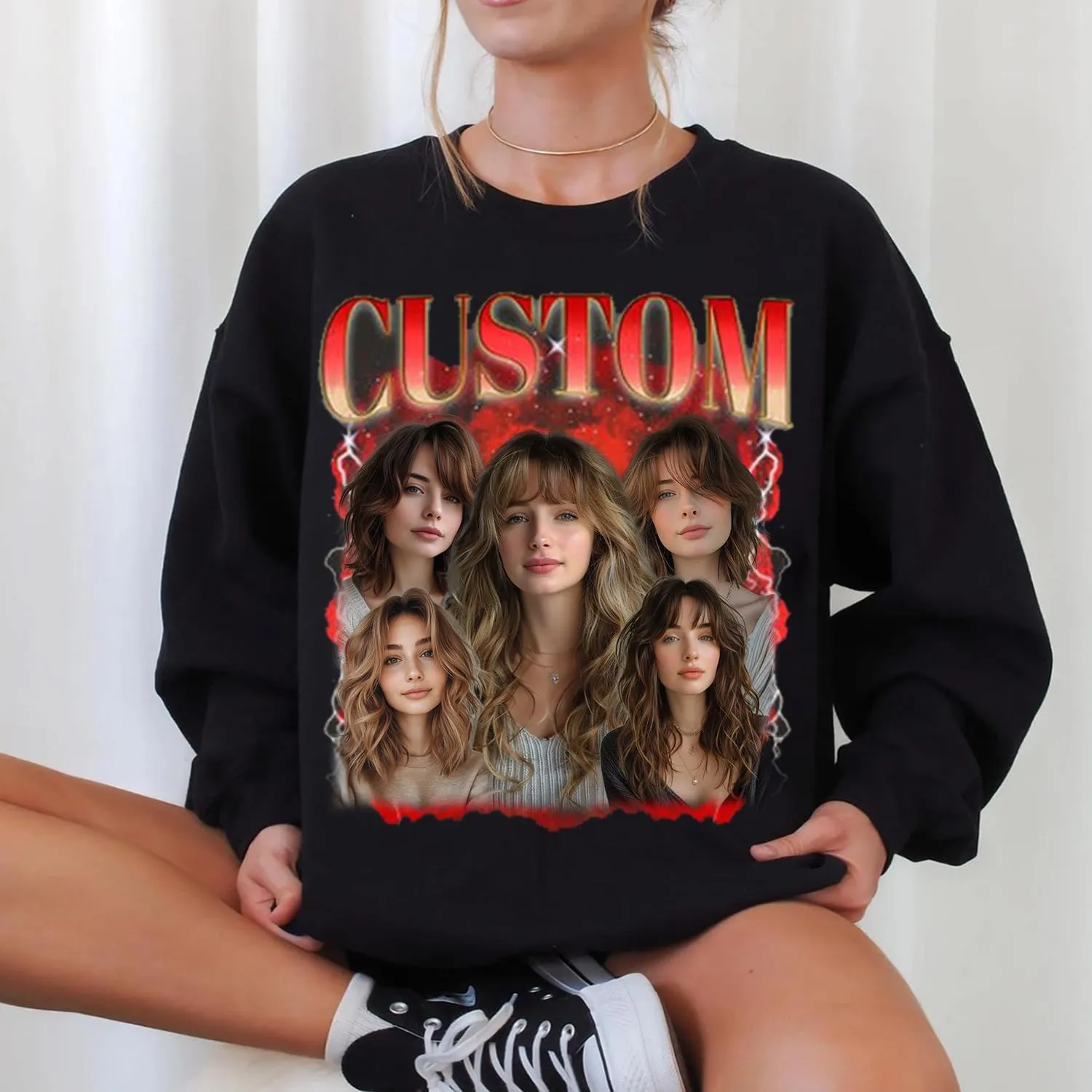IZI POD Custom Bootleg Rap Tee Shirts, Custom Graphic Tees, Vintage Shirt