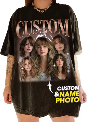 IZI POD Custom Bootleg Rap Tee Shirts, Custom Graphic Tees, Vintage Shirt