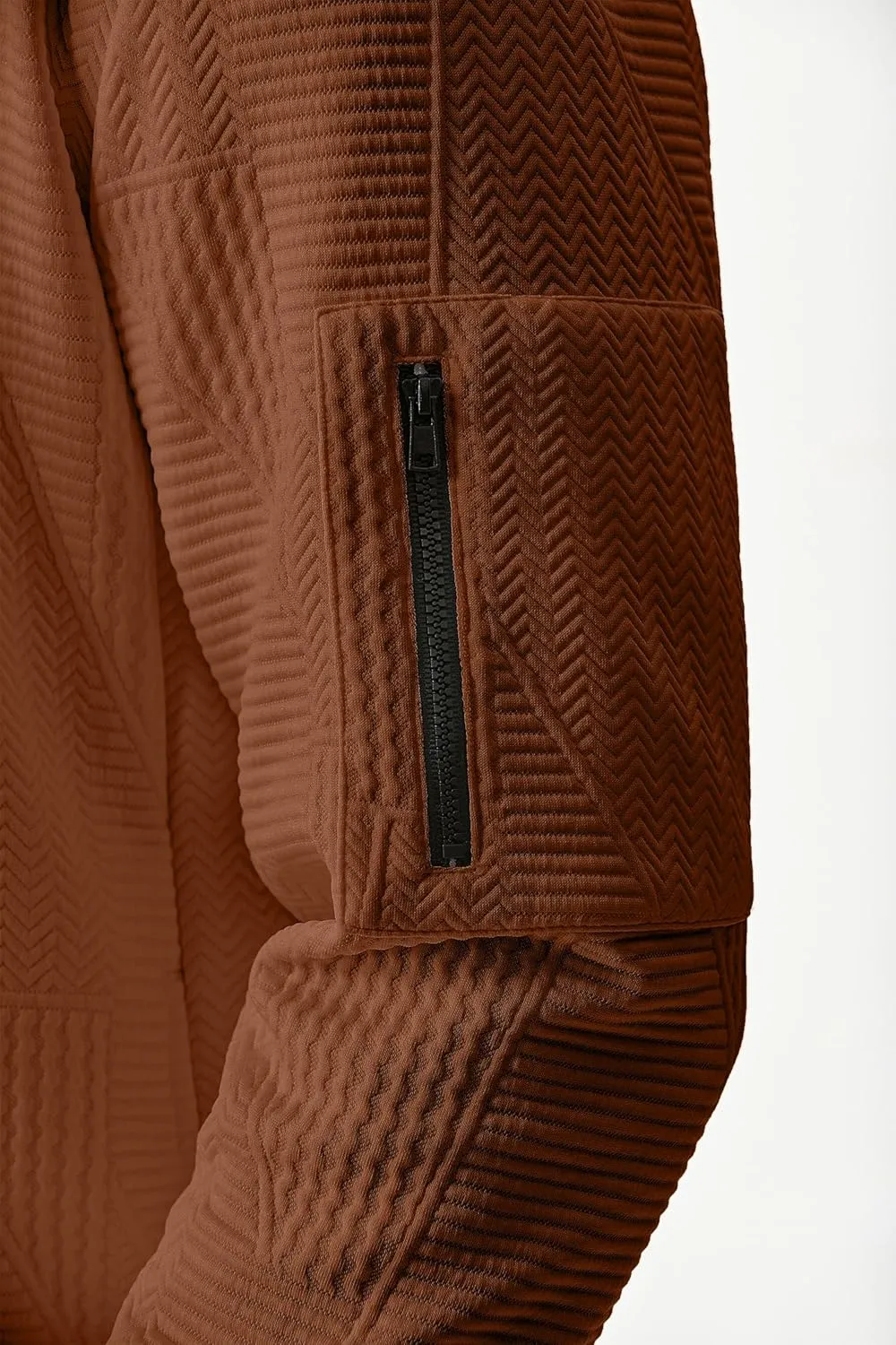 JMIERR Mens Casual Jacquard Bomber Jackets Color-Block Lightweight Varsity Jacket Fashion Zipper Coat with Pockets