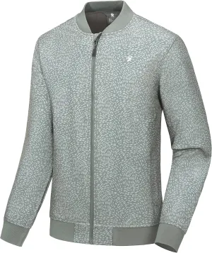 Little Donkey Andy Men's Fleece Bomber Jacket Lightweight Softshell Windbreaker Jacket Casual Spring Fall Coat