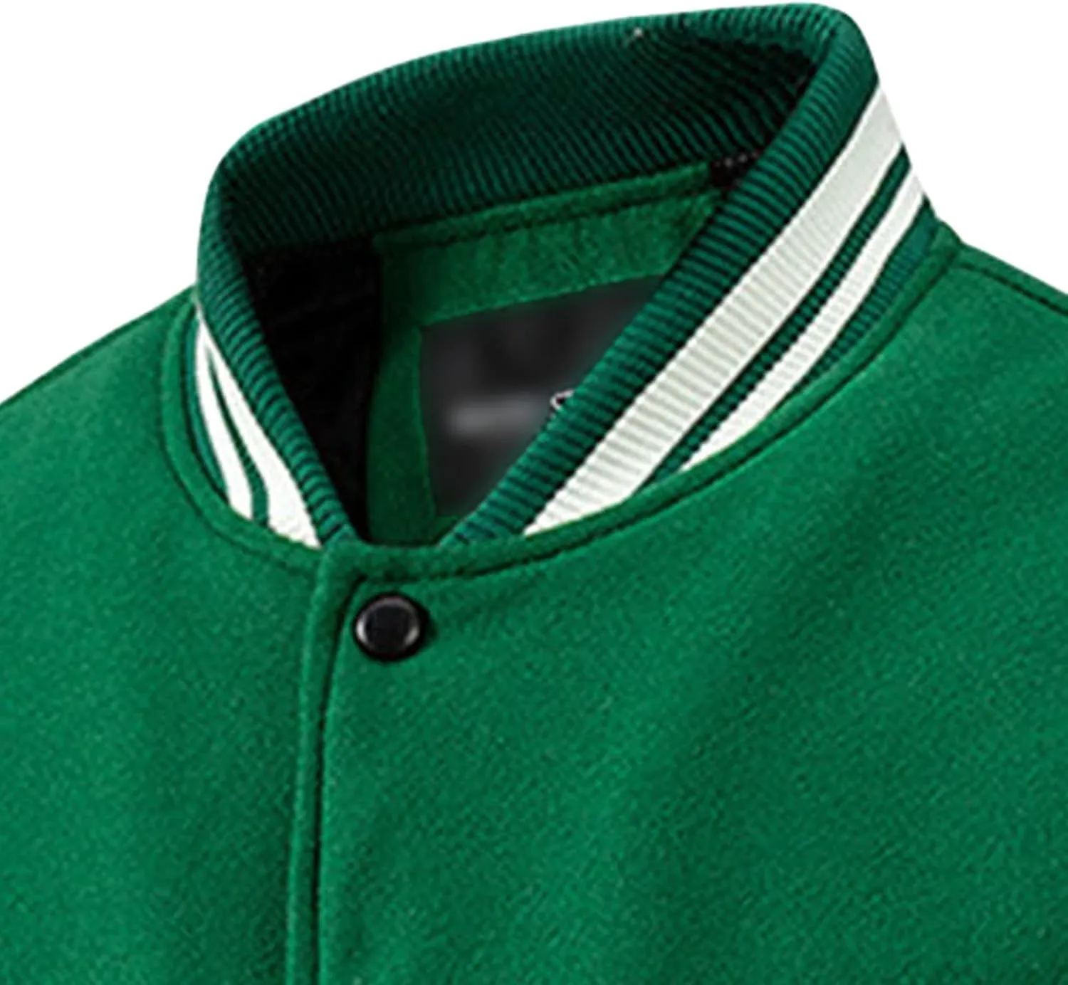 Maiyifu-GJ Men's Varsity Jackets Casual Fleece Spring Fall Baseball Jacket Slim Fit Long Sleeve Cotton Bomber Jacket