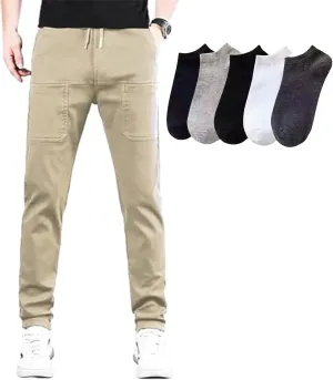 Mencomfy Cargo Pants, Multipants - High Stretch Multi-Pocket Durable Cargo Pants Men's