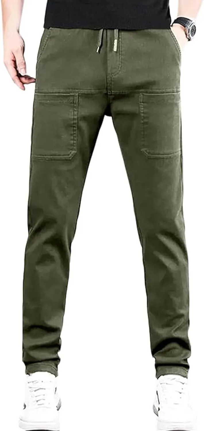 Mencomfy -Mencomfy Cargo Pants,Multipants - High Stretch Multi-Pocket Durable Cargo Pants