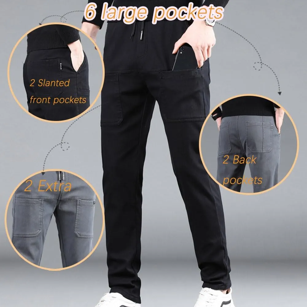 Mencomfy -Mencomfy Cargo Pants,Multipants - High Stretch Multi-Pocket Durable Cargo Pants
