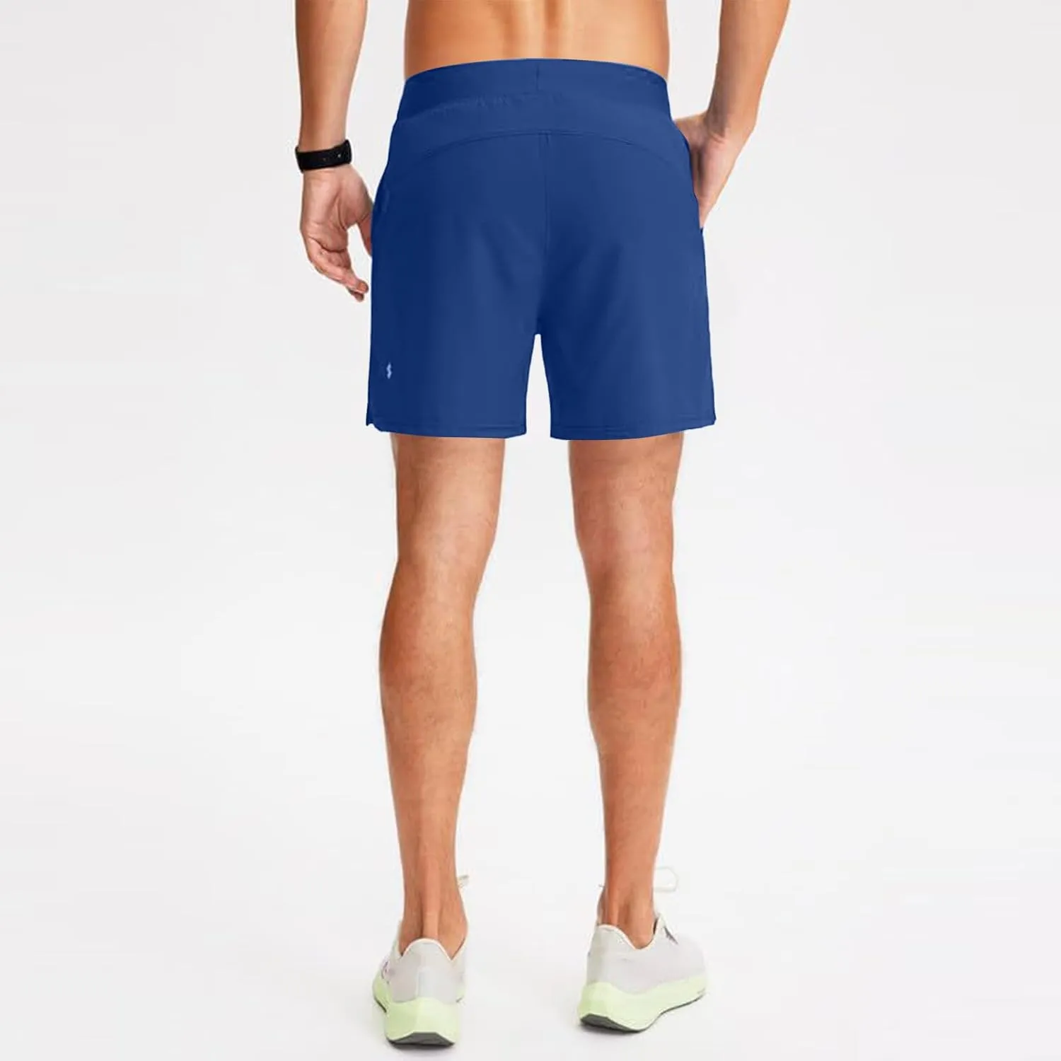 Mens Athletic Running Shorts Classic Stretch Waist Drawstring Quick Dry Work Short Pants Outdoor Gym Workout Shorts