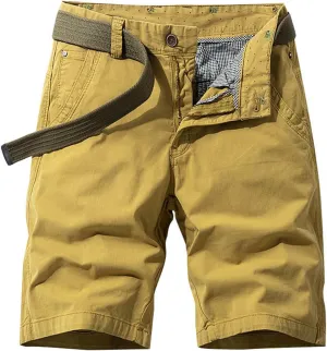 Mens Cargo Shorts Cotton Relaxed Fit Camouflage Camo Cargo Short Cargo Shorts Casual Big and Tall Relaxed Fit Outdoor Shorts