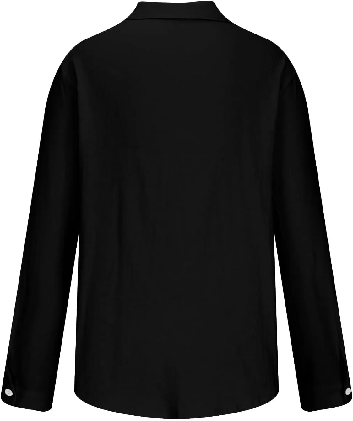 Mens Casual Long Sleeve Cotton Linen Shirts Summer Yoga Tops Regular Fit Plain Holiday Beach Party Button Down Shirts