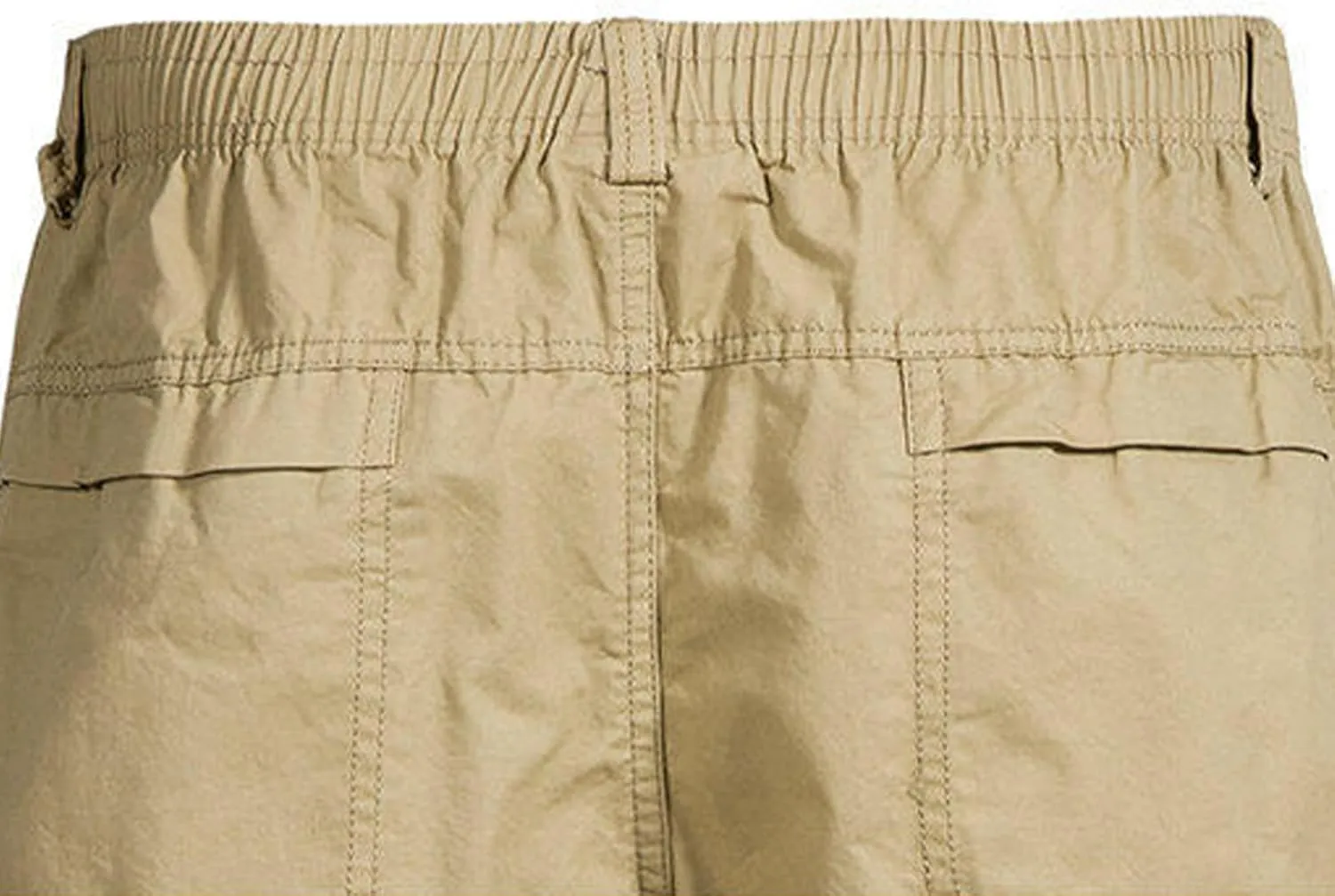 Mens Chino Shorts Casual Drawstring Elastic Waist Plus Size Loose Short Pants with Multiple Pockets Flowy Shorts