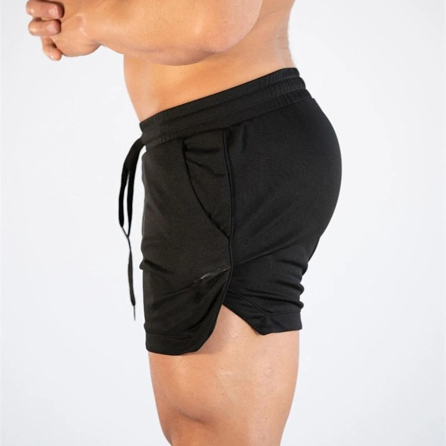 Men's Running Gym Shorts Breathable Quick Dry Athletic Sport Workout Shorts
