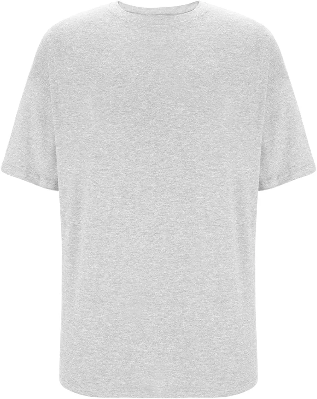 Men's Summer Tops Heavy Weight Crew Neck Short Sleeve Tee Shirt Stylish Stretch Athletic Oversized Solid Pullover Tees