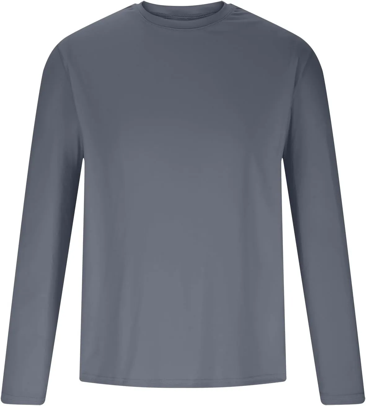 Mens UPF 50  UV Sun Protection Shirts Outdoor Long Sleeve SPF Rash Guard T-Shirt Cool Quick Dry Athletic Workout Tops