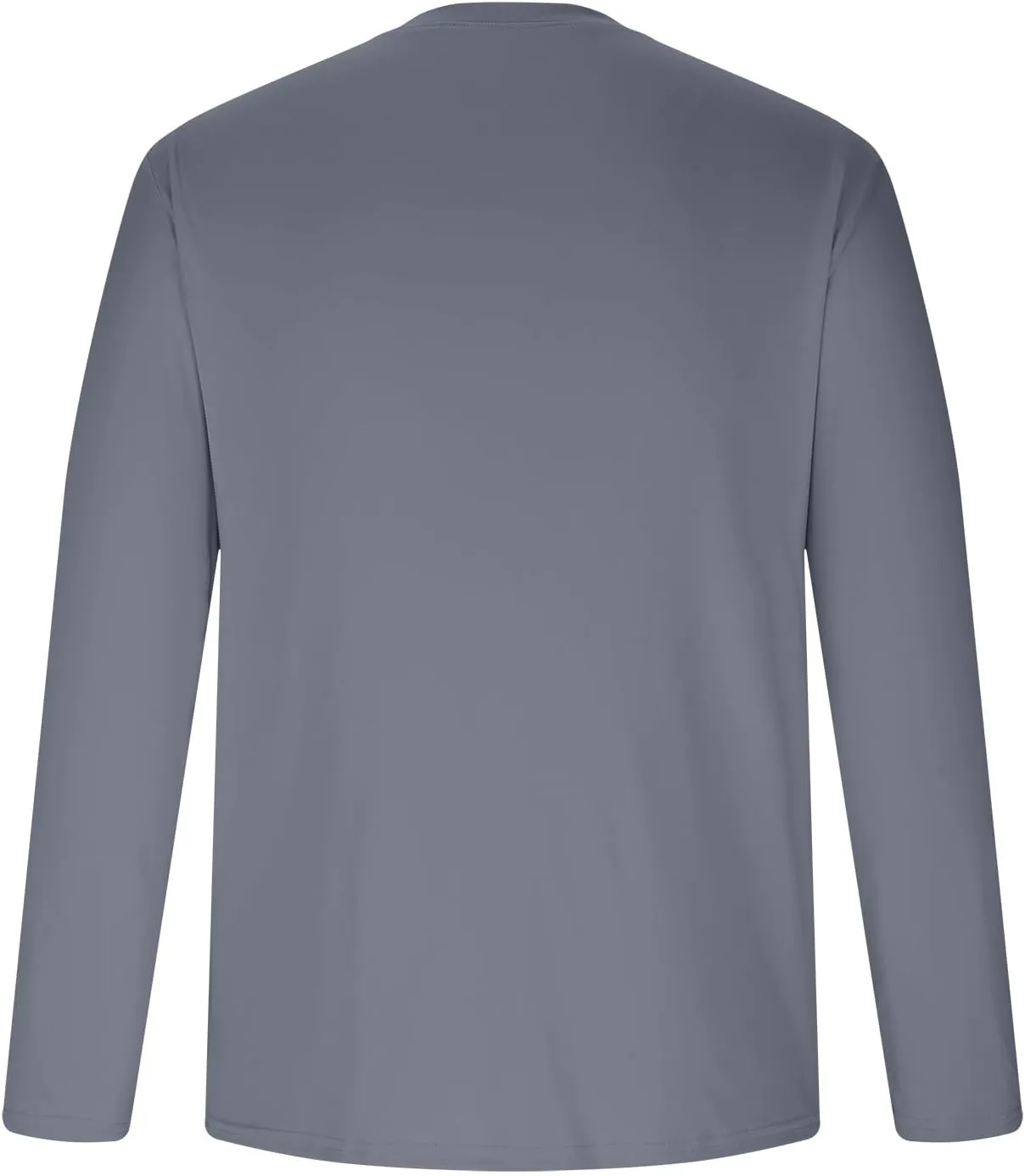 Mens UPF 50  UV Sun Protection Shirts Outdoor Long Sleeve SPF Rash Guard T-Shirt Cool Quick Dry Athletic Workout Tops