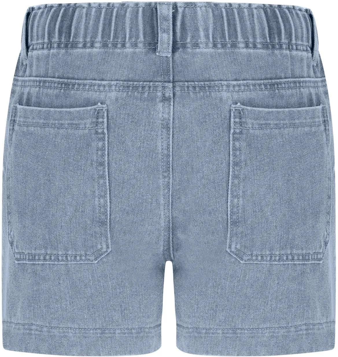 midelxp Summer Jean Shorts Womens High Waisted Denim Shorts with Pockets Casual Drawstring Baggy Jorts Beach Vacation Clothes