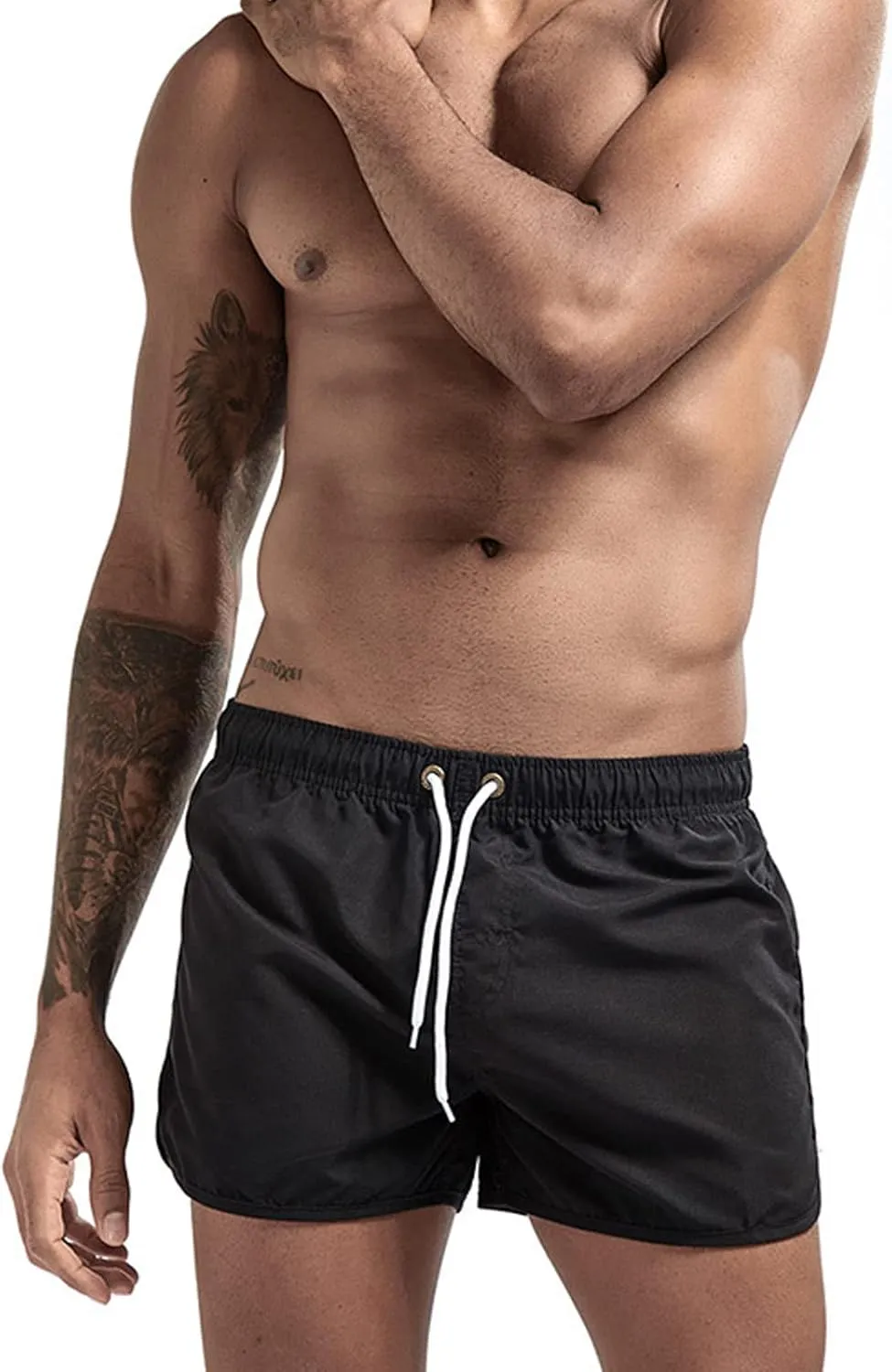 sandbank Men's 4" Running Shorts Lightweight Quick Dry Workout Shorts Athletic Gym Jogger Sweat Shorts with Pockets