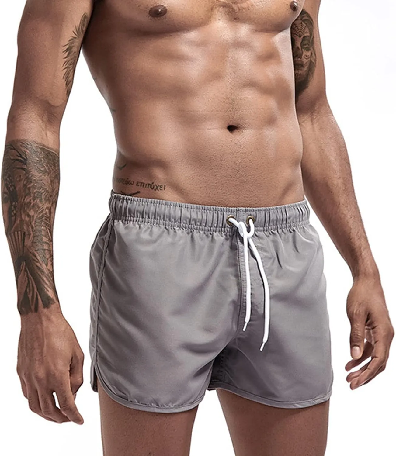sandbank Men's 4" Running Shorts Lightweight Quick Dry Workout Shorts Athletic Gym Jogger Sweat Shorts with Pockets