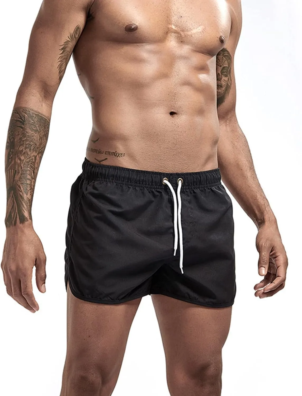 sandbank Men's 4" Running Shorts Lightweight Quick Dry Workout Shorts Athletic Gym Jogger Sweat Shorts with Pockets