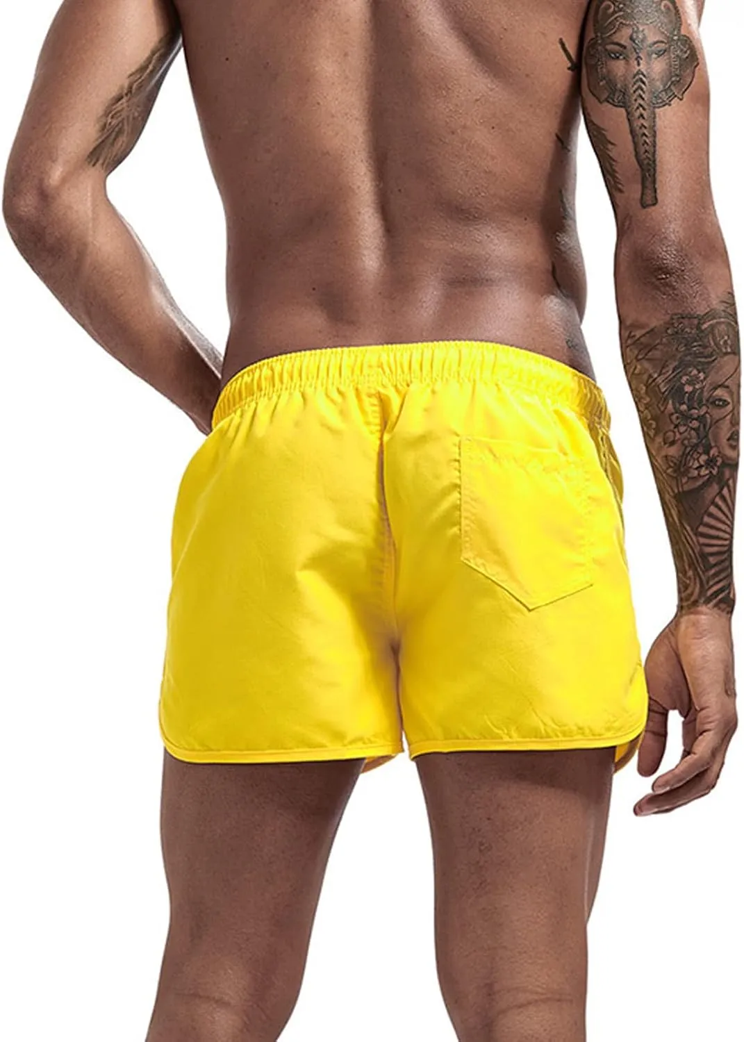 sandbank Men's 4" Running Shorts Lightweight Quick Dry Workout Shorts Athletic Gym Jogger Sweat Shorts with Pockets