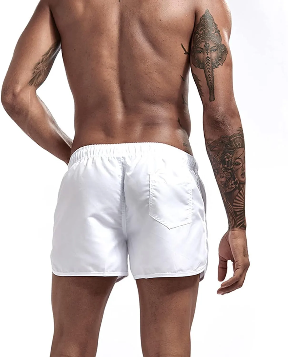 sandbank Men's 4" Running Shorts Lightweight Quick Dry Workout Shorts Athletic Gym Jogger Sweat Shorts with Pockets