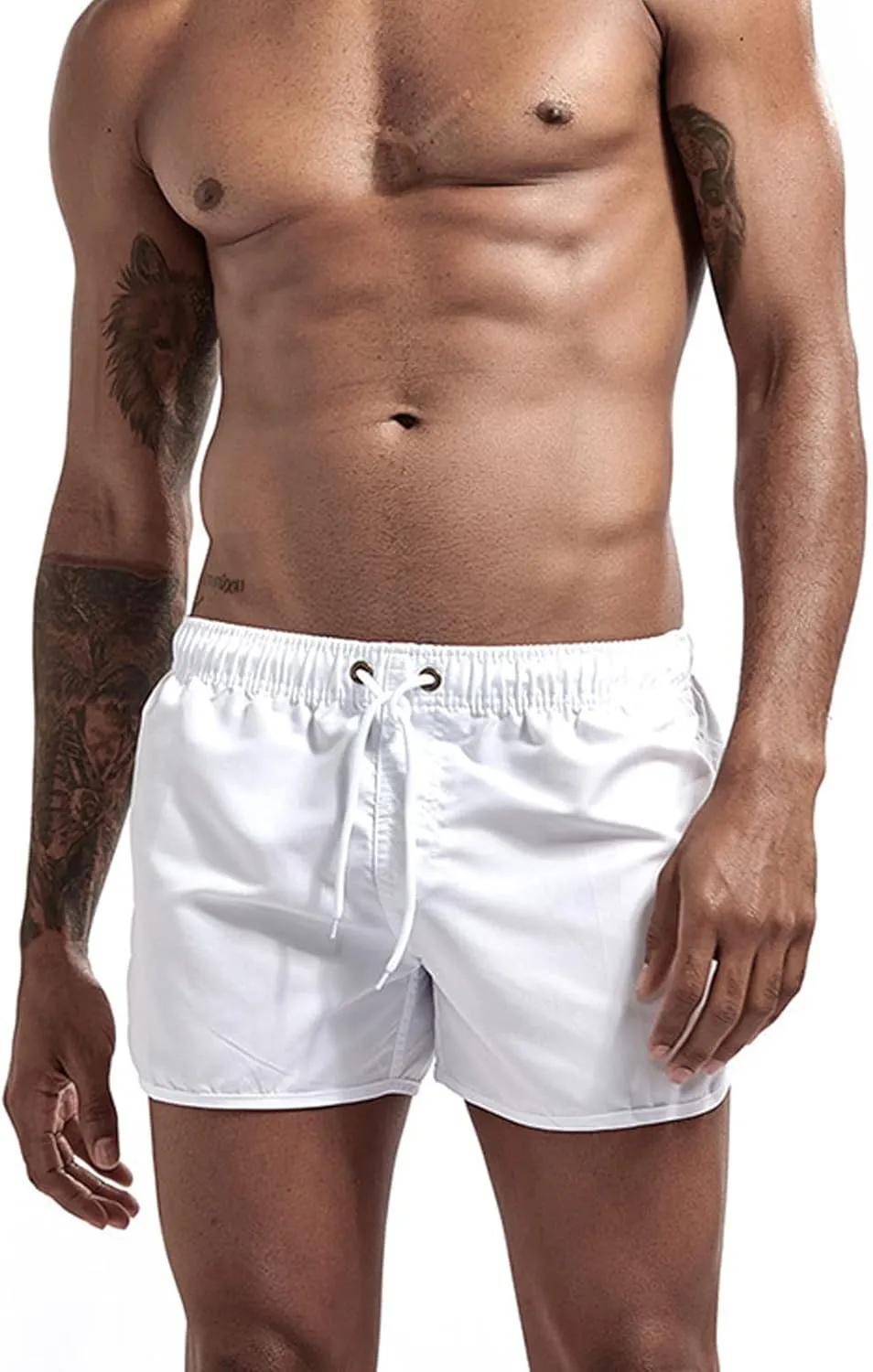sandbank Men's 4" Running Shorts Lightweight Quick Dry Workout Shorts Athletic Gym Jogger Sweat Shorts with Pockets