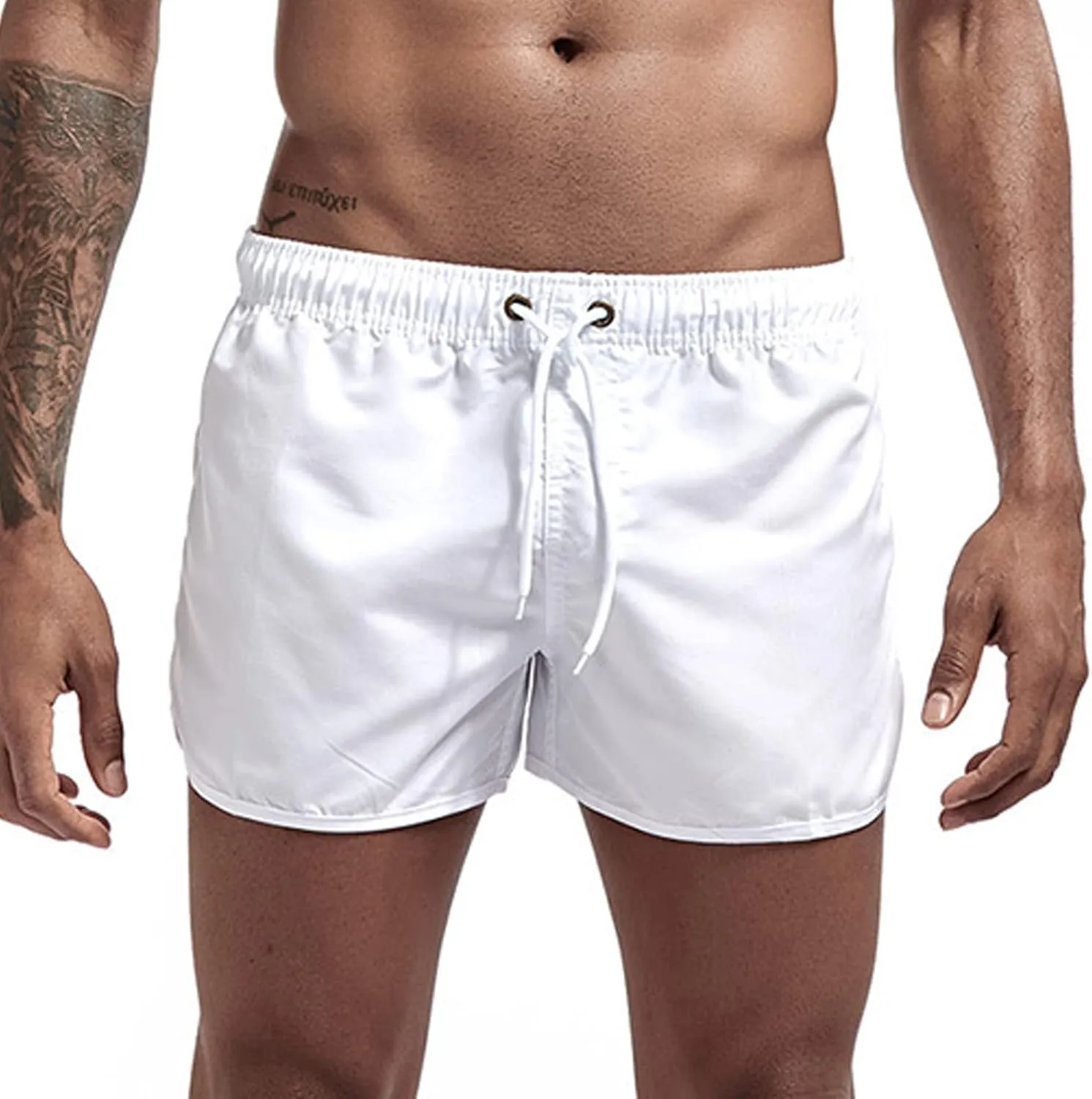 sandbank Men's 4" Running Shorts Lightweight Quick Dry Workout Shorts Athletic Gym Jogger Sweat Shorts with Pockets