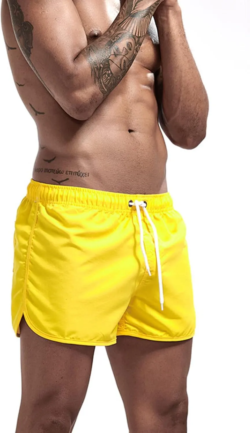 sandbank Men's 4" Running Shorts Lightweight Quick Dry Workout Shorts Athletic Gym Jogger Sweat Shorts with Pockets