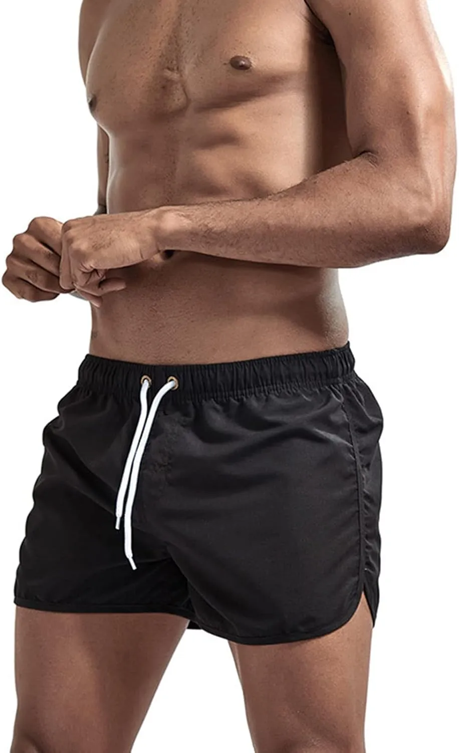 sandbank Men's 4" Running Shorts Lightweight Quick Dry Workout Shorts Athletic Gym Jogger Sweat Shorts with Pockets