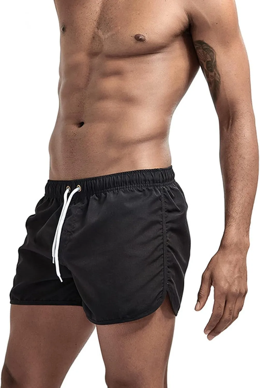 sandbank Men's 4" Running Shorts Lightweight Quick Dry Workout Shorts Athletic Gym Jogger Sweat Shorts with Pockets