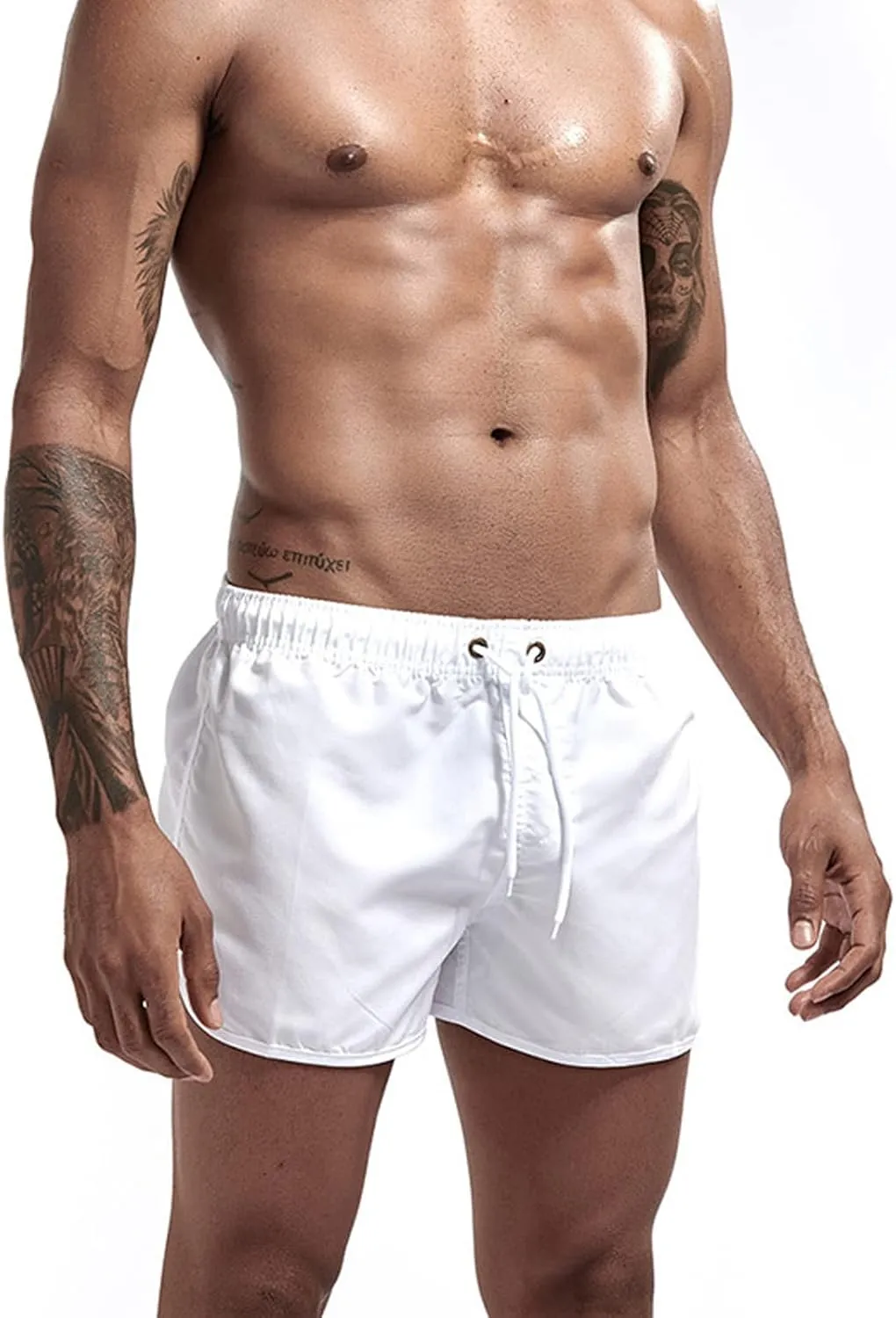 sandbank Men's 4" Running Shorts Lightweight Quick Dry Workout Shorts Athletic Gym Jogger Sweat Shorts with Pockets