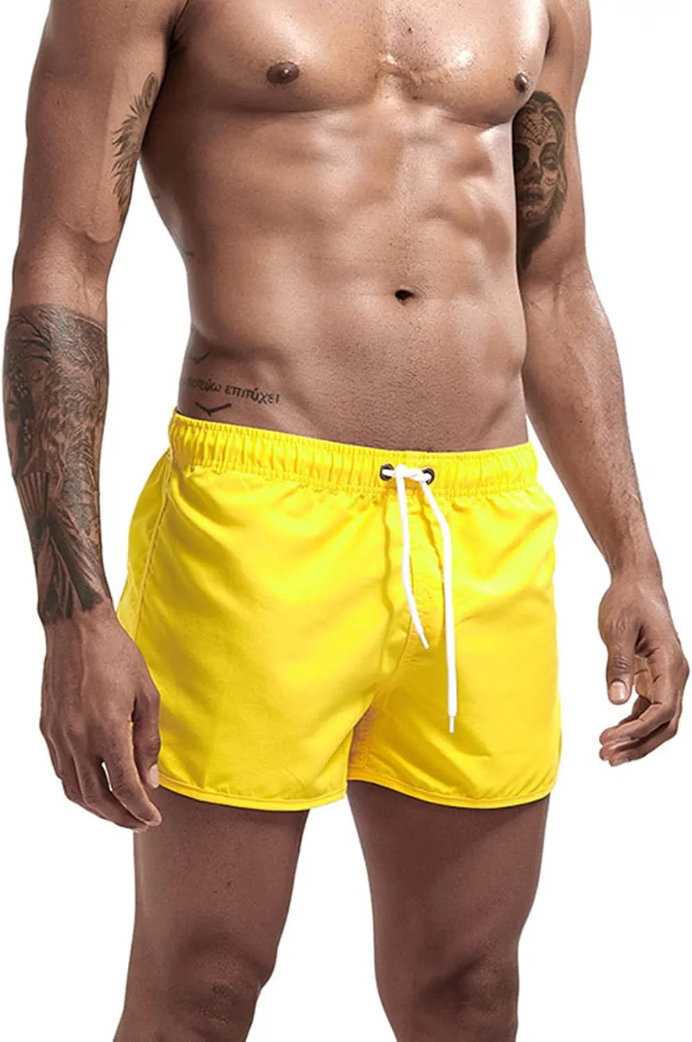 sandbank Men's 4" Running Shorts Lightweight Quick Dry Workout Shorts Athletic Gym Jogger Sweat Shorts with Pockets